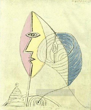  Fille Painting - Portrait de jeune fille 1936 Cubist
